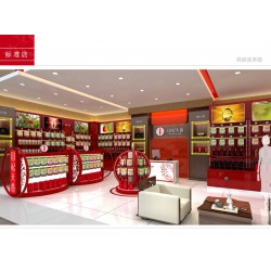 濟(jì)南專賣店設(shè)計(jì)裝修，店招制作門頭裝修，濟(jì)南專賣店展柜制作公司