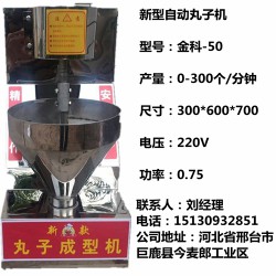 火鍋丸子成型機(jī) 小型油炸丸子機(jī)器 臥式30型丸子機(jī)價格