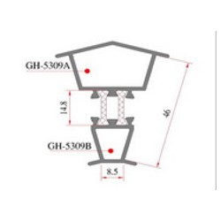 火熱暢銷的隔熱斷橋型材生產(chǎn)商——匯金金屬制品 _山東隔熱斷橋型材