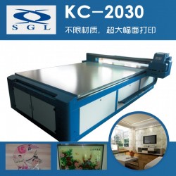 用于玻璃、瓷磚、木板、金屬UV打印機KC2030